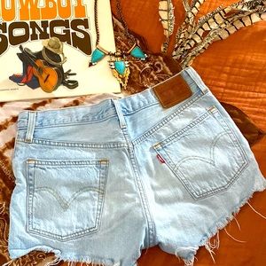 Levi’s cutoffs button fly 501s